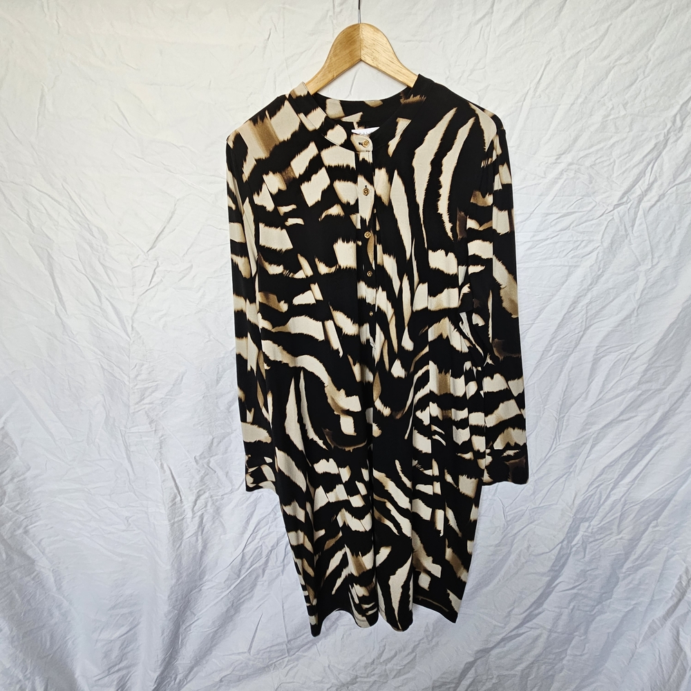 Calvin Klein Black Long Sleeve Dress Night Out